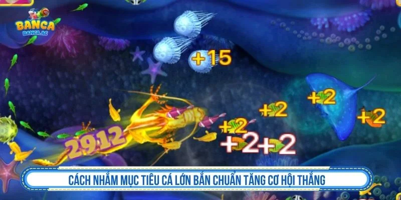 Cách nhắm mục tiêu cá lớn