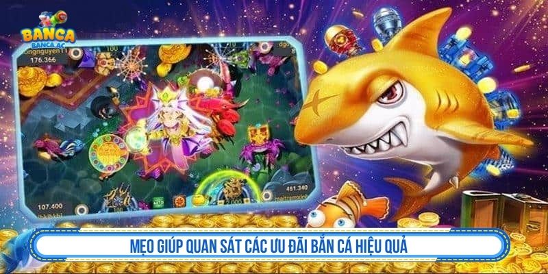 Mẹo giúp quan sát các ưu đãi bắn cá hiệu quả