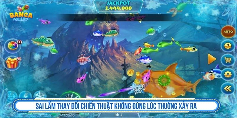 Sai lầm thay đổi chiến thuật không đúng lúc thường xảy ra